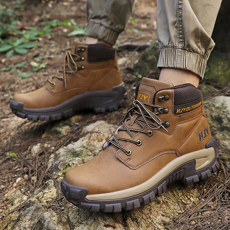 Herren High- Outdoor Stiefel Rutschfest Robust Wandern Arbeit - Norvielle