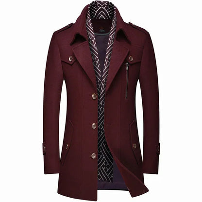 Scott Herren Wollwinterjacke