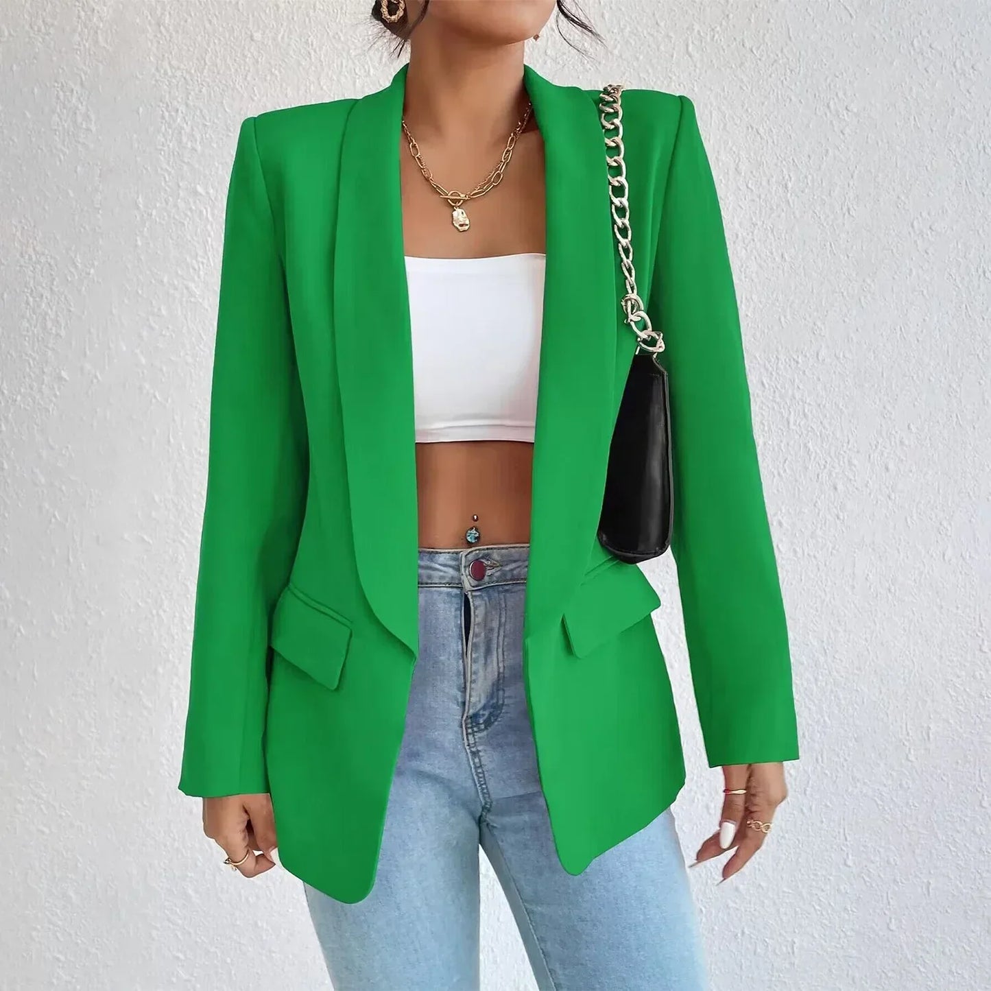 Norvielle Damen Blazer Modisch