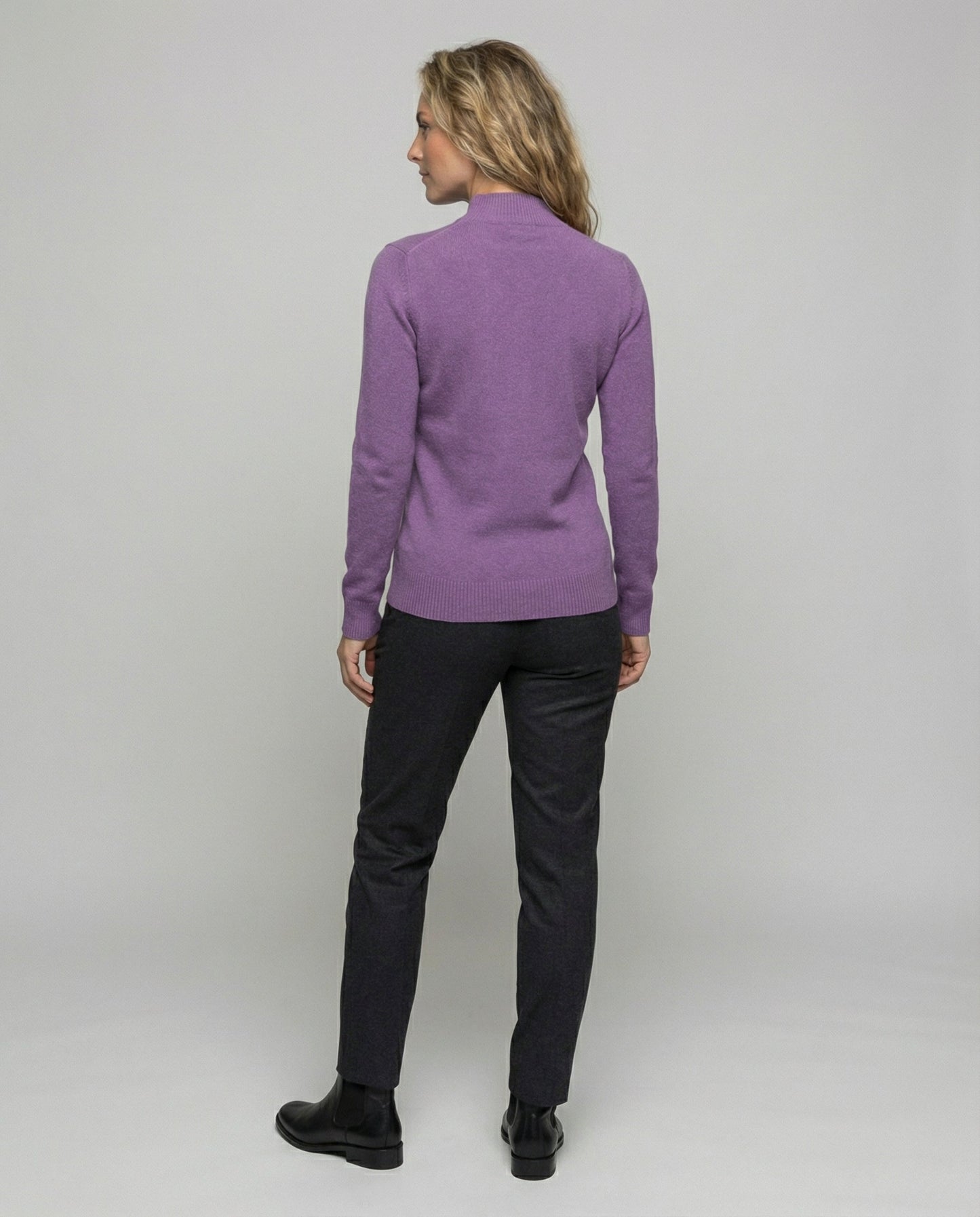 Damen Pullover aus Schurwolle Warm