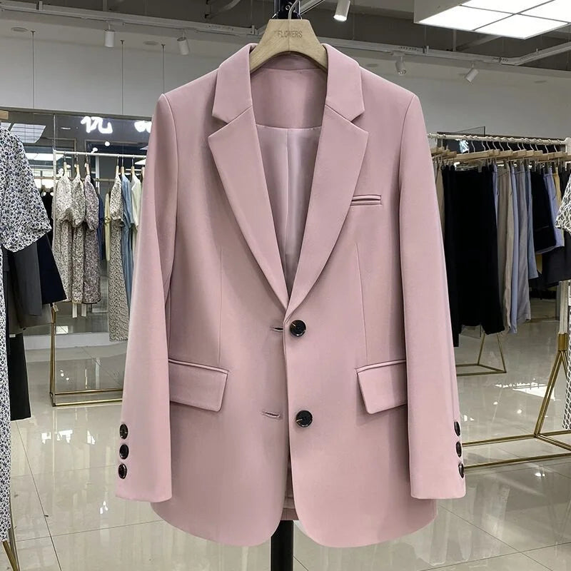 Norvielle Damen Freizeitblazer Elegant
