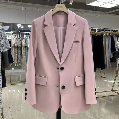 Norvielle Damen Freizeitblazer Elegant