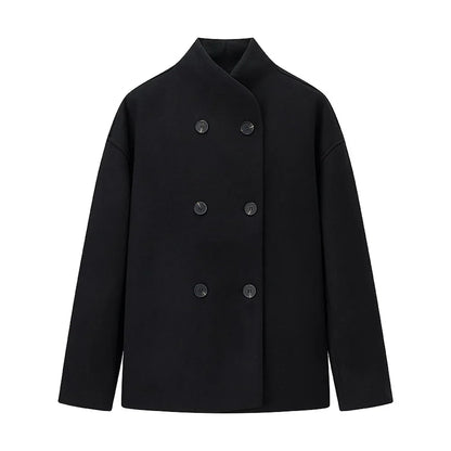 Lorayne Damen Oversized Doppelreihenjacke - Norvielle
