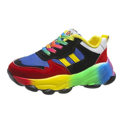 Bunte Damen Orthopädische Laufschuhe Stil