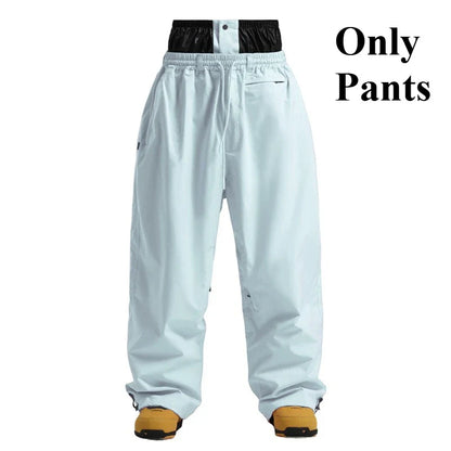 Herrenhose Lockere Fit Weite Beinform Mit Taschen