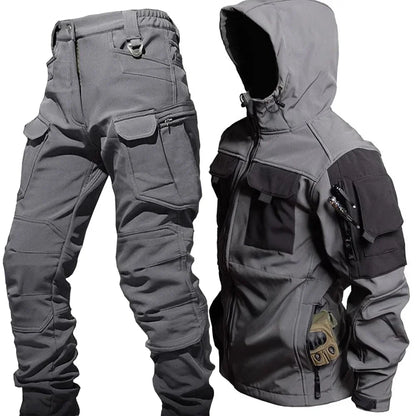 Herren Winterjacke und Hose Wasserdicht
