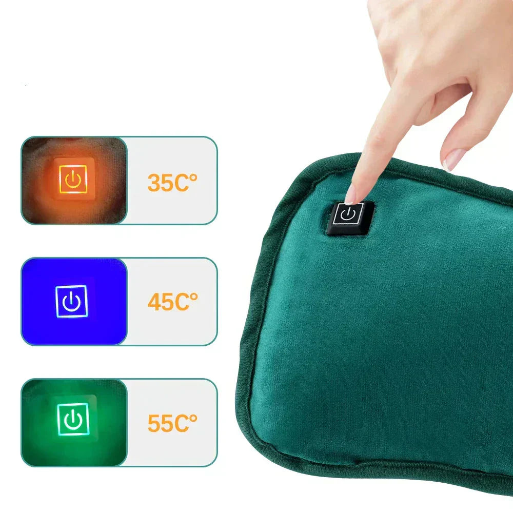 Graphen Heizkissen USB-Wiederaufladbar 3 Temperaturstufen Ergonomisch