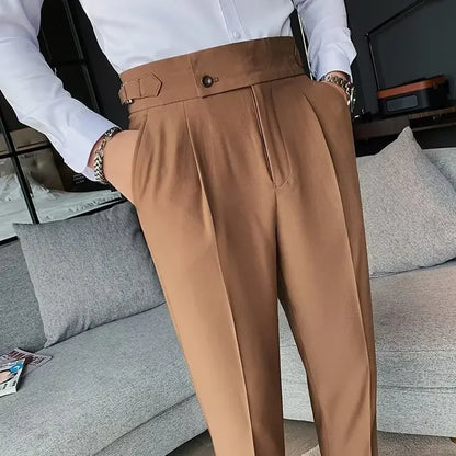 Norvielle Damen Chinohose Hochtailliert