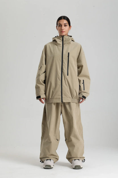 Unisex Skijacke Wasserdicht Isolierter Winterparka