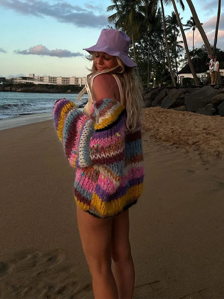 Norvielle Damen Strickcardigan