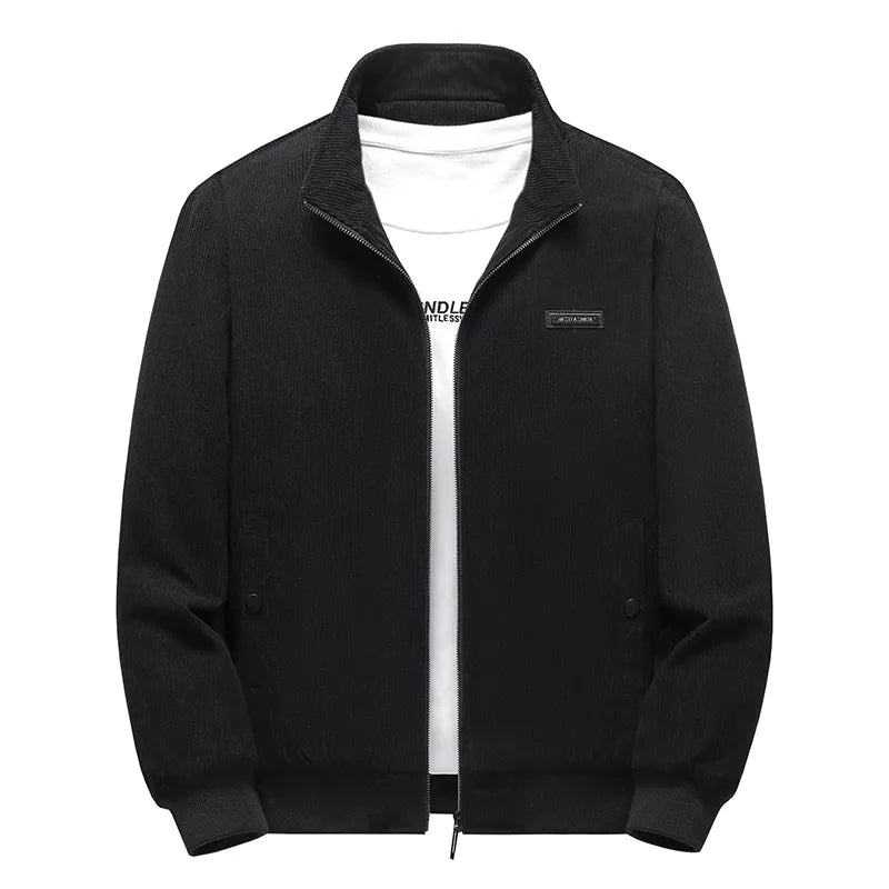 Elias Herren Retro-Sherpa-Jacke Samt