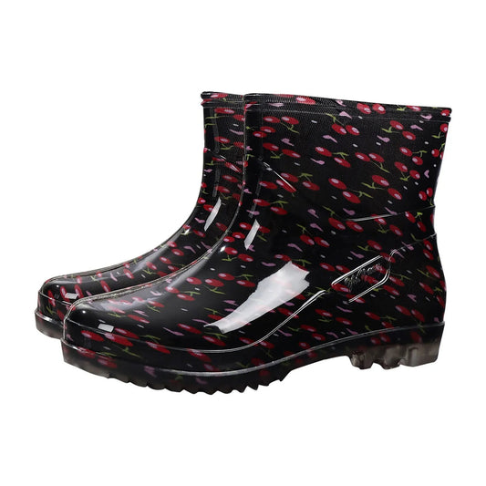Norvielle Herren Gummistiefel Wasserdicht Anzugschaft Outdoor Sohle - Norvielle