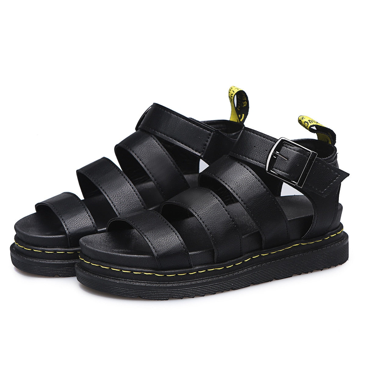 Loren Damen Sandalen Bequem Elegant Leder