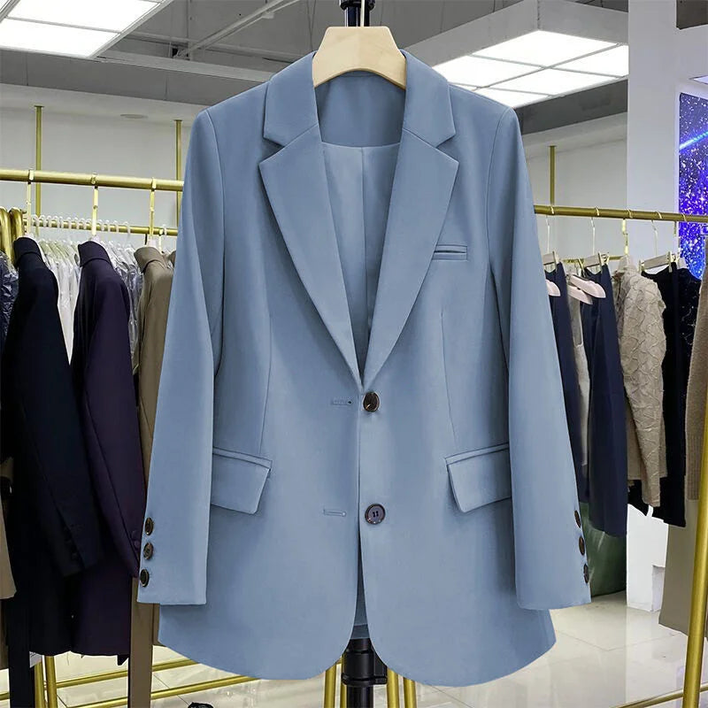 Norvielle Damen Freizeitblazer Elegant