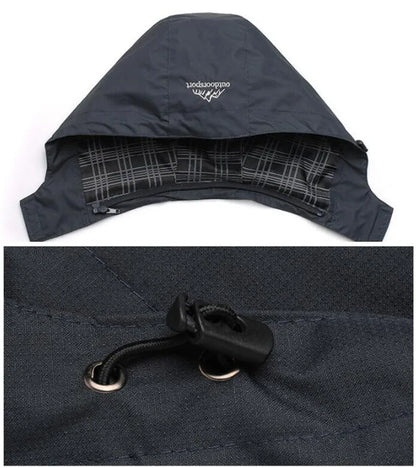 Damen Outdoor-Wanderjacke Waterproof Norvielle