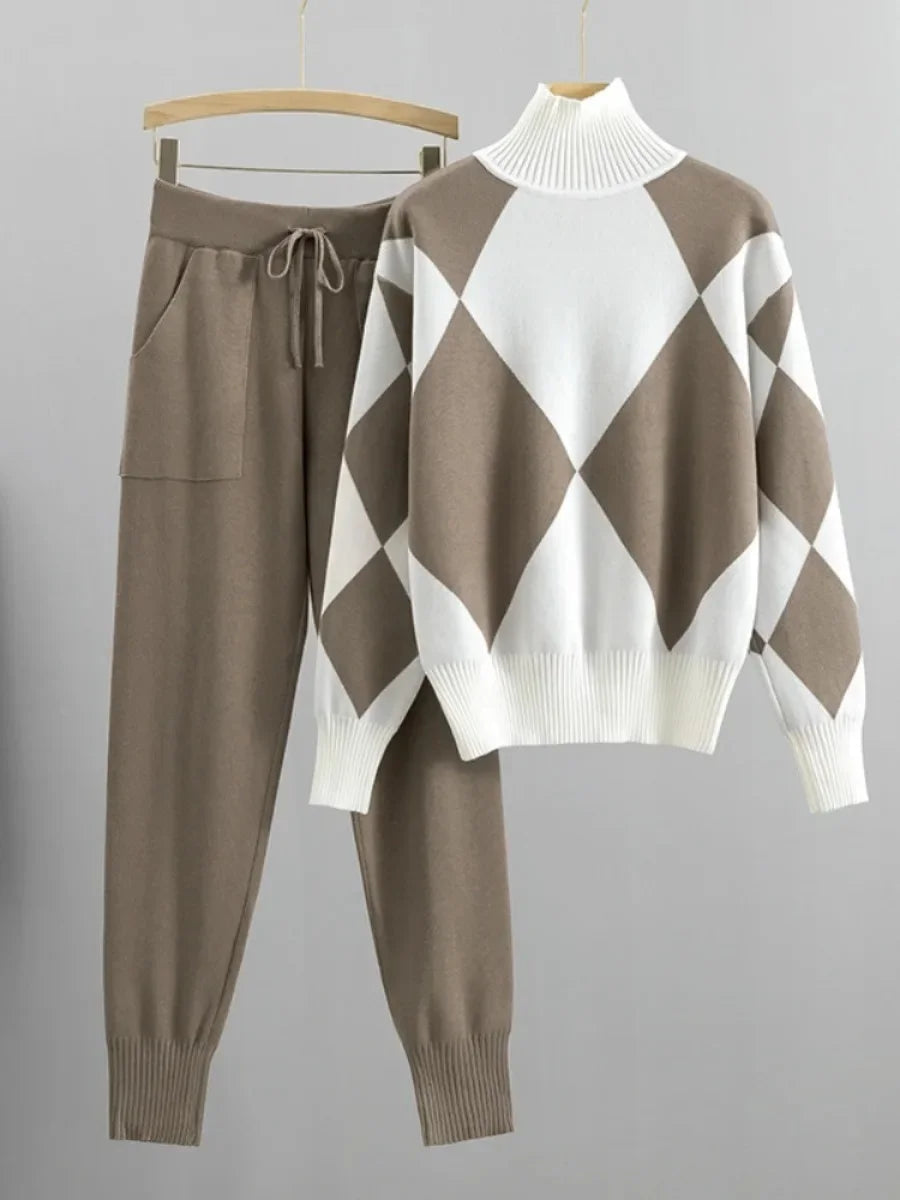 Damen Zweiteiliges Set Bequem Frühjahr - Norvielle