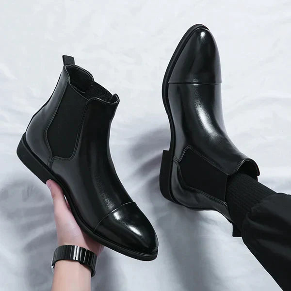 Norvielle Herren Stiefel Stil Lederschaft