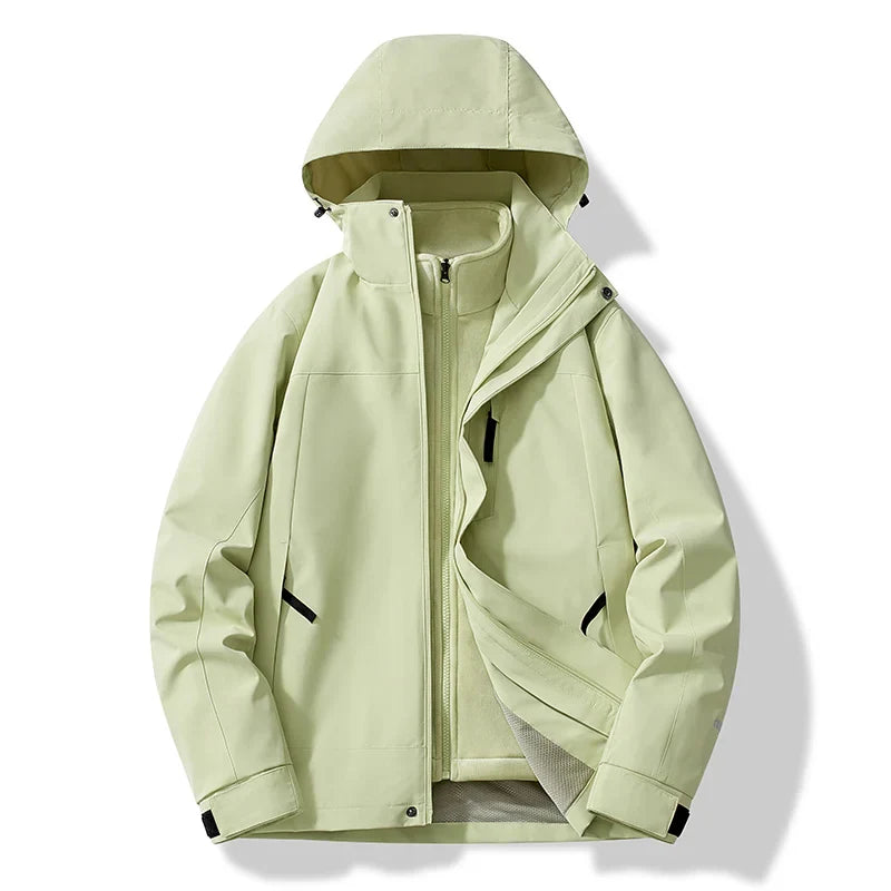 Erich Herren Winterjacke Warm Kapuze