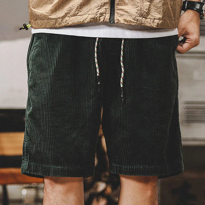 Elias Herren Freizeit-Shorts Elastischer Bund Kordelzug