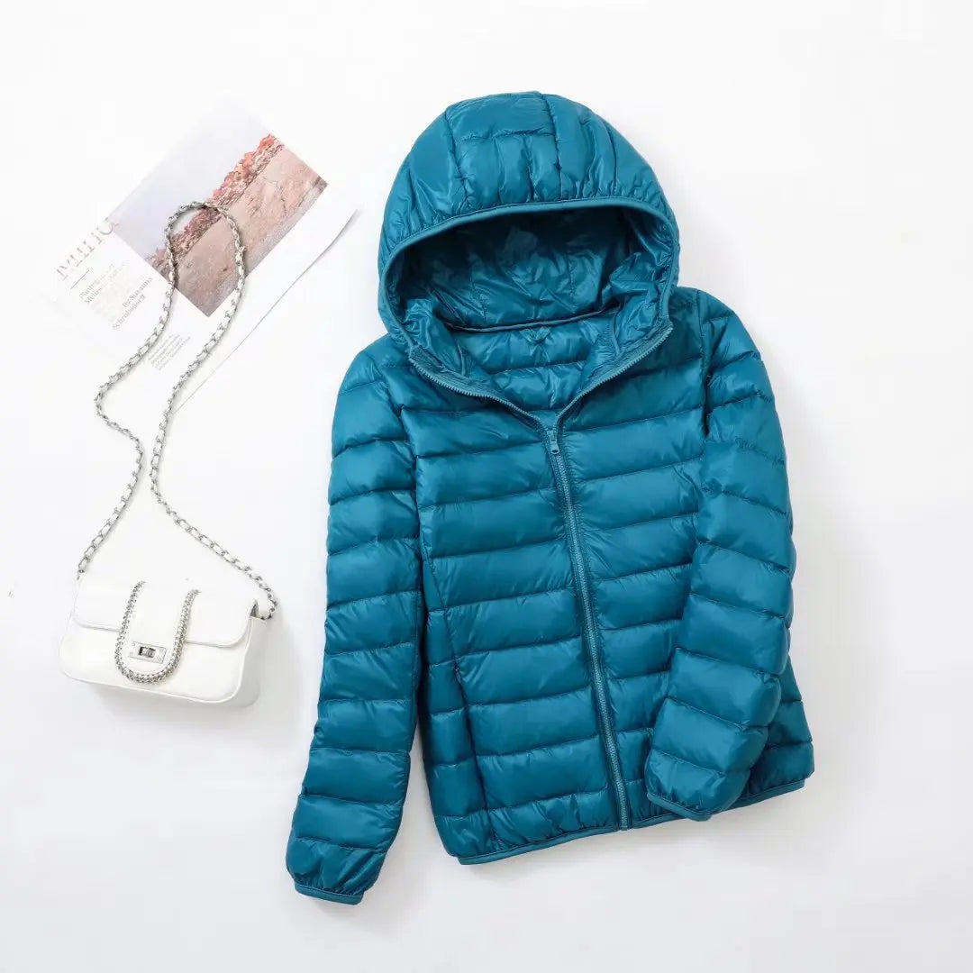 Norvielle Damen Daunenjacke Leicht Herbst Winter