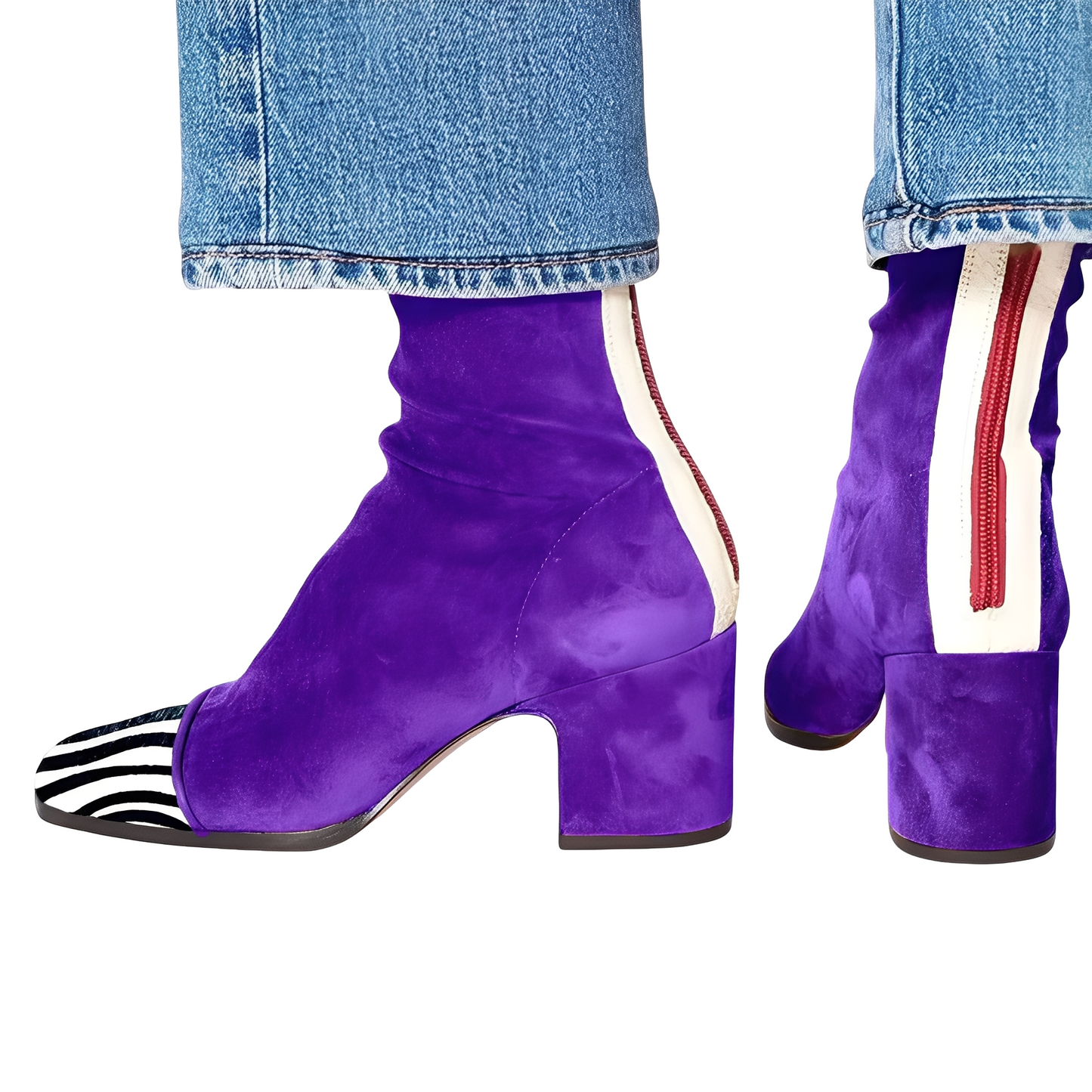 Juliana Damen Stiefeletten Blockabsatz