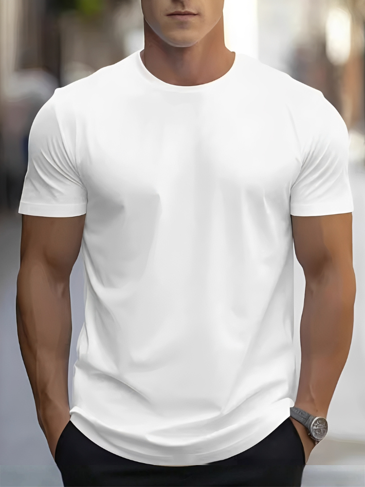 Herren T-Shirt Kurzarm Komfort