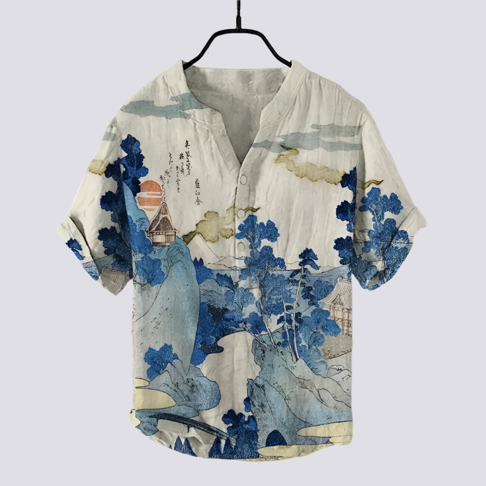 Fiona Damen Chic-Shirt mit originellem Druck