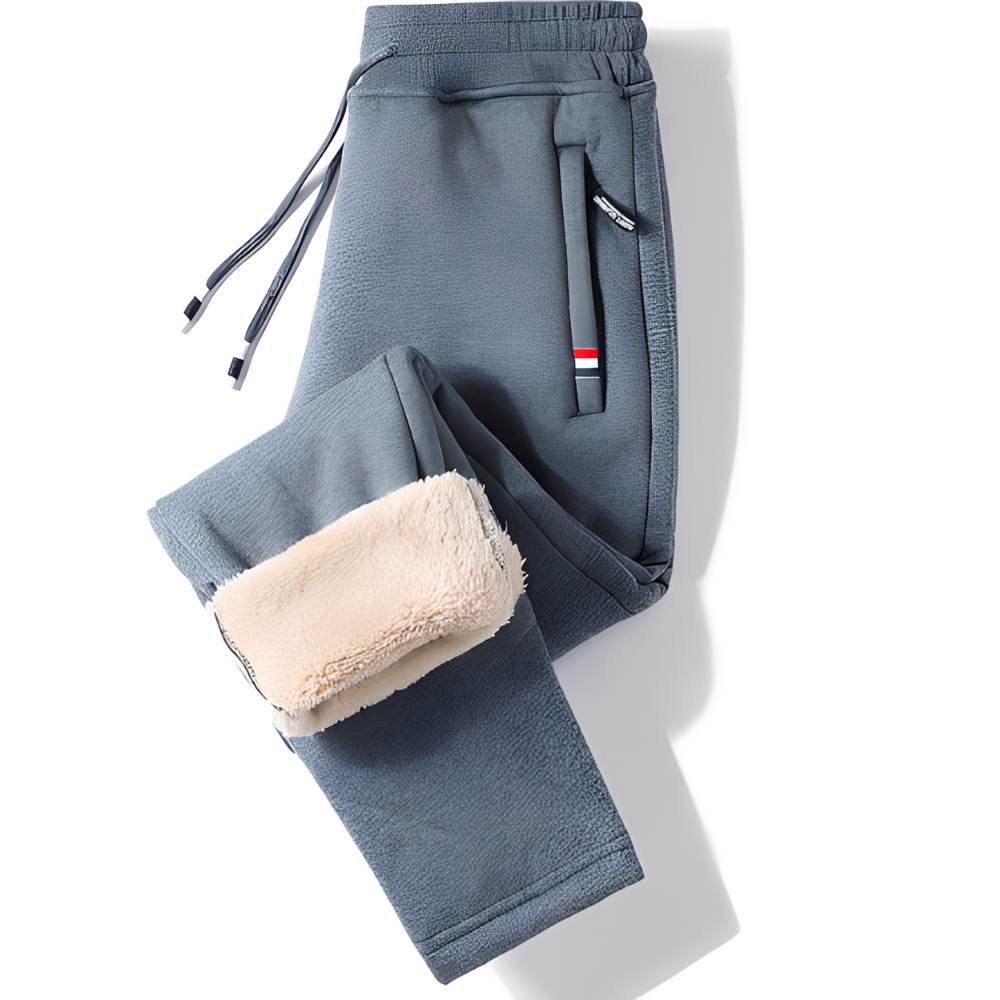 Theo Herren Thermohose Straight Schwarz - Norvielle