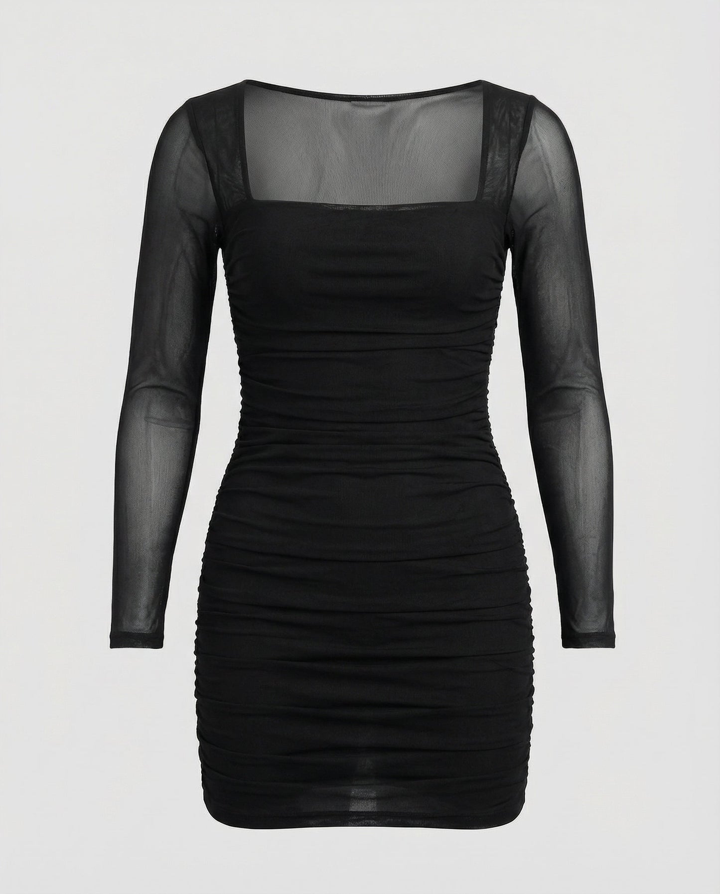Damen Winterkleid Figurbetont Elegantes