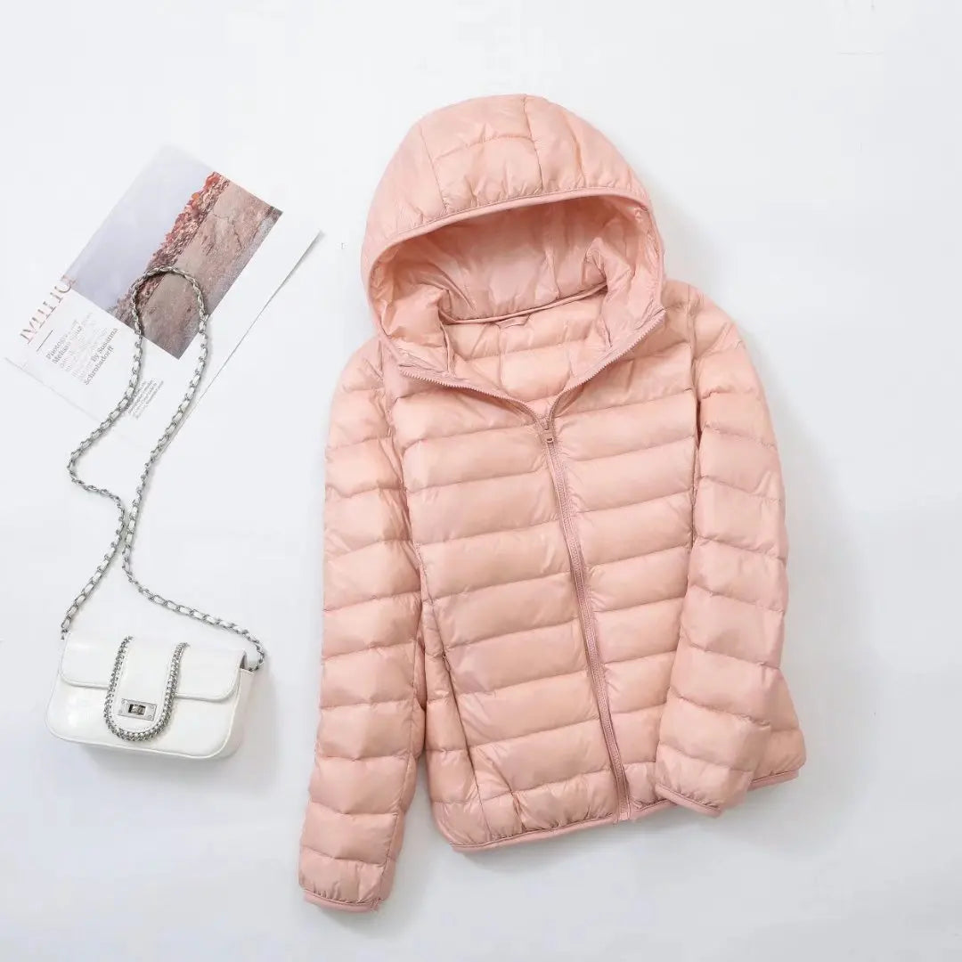 Norvielle Damen Daunenjacke Leicht Herbst Winter