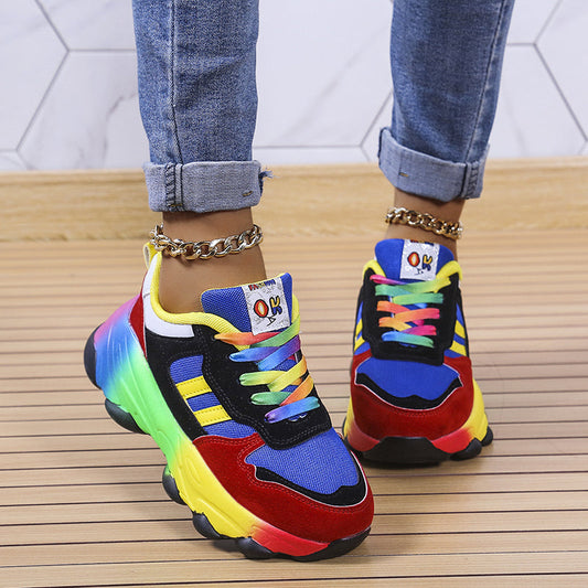 Bunte Damen Orthopädische Laufschuhe Stil - Norvielle