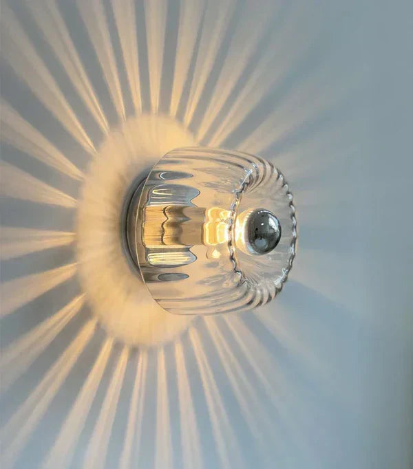 Moderne Glas Wandleuchte Strahlen-Effekt - Norvielle