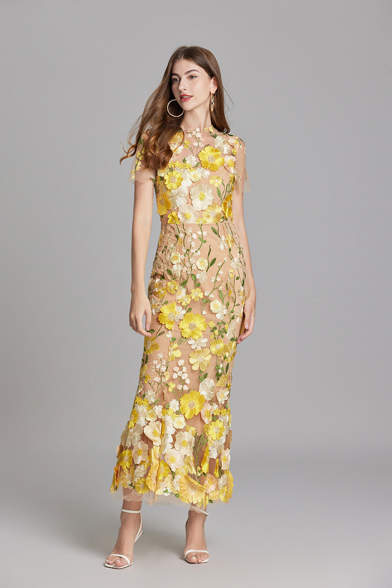 Damen Ärmelloses Maxikleid