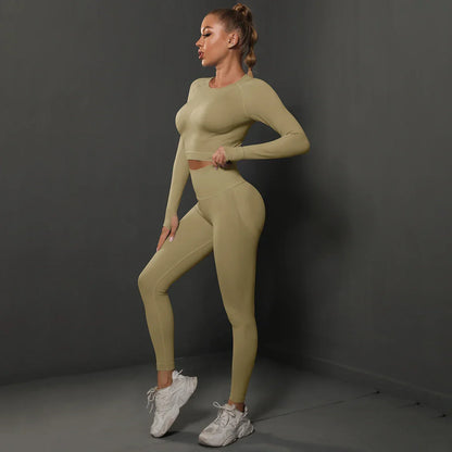Damen Sportset Nahtlos Komfort