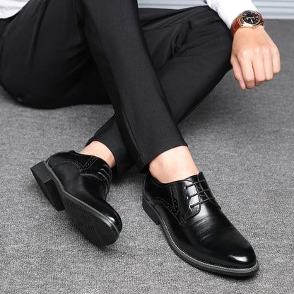 Herren Schnürschuh Business Leder