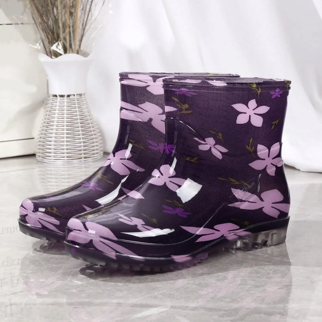 Norvielle Herren Gummistiefel Wasserdicht Anzugschaft Outdoor Sohle