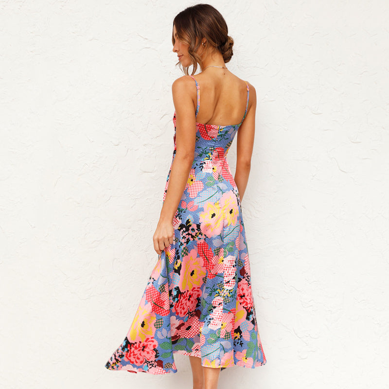 Damen Blumen Maxi Kleid Jasmin für Hochzeitsgäste