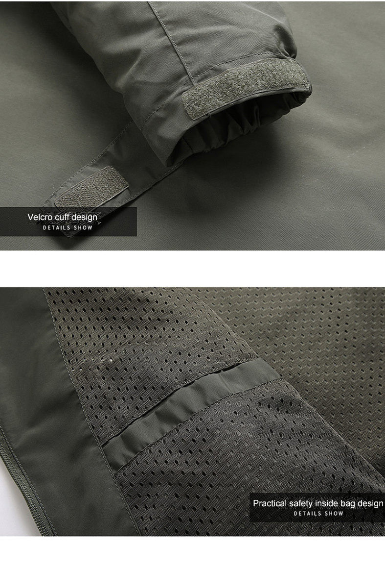 Herren Softshell-Jacke Regenfest