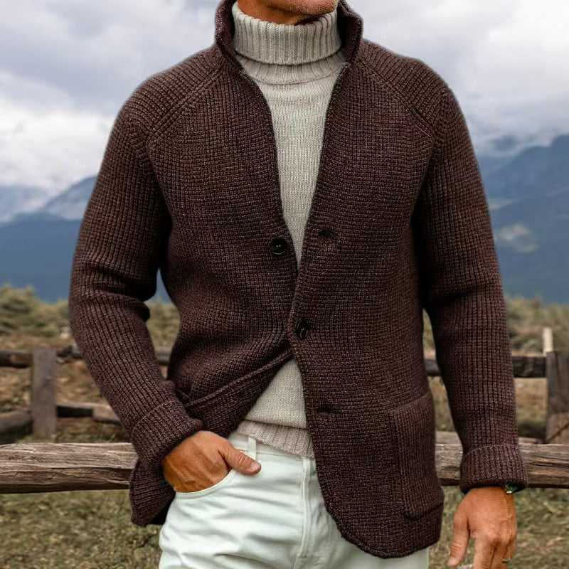 Jett Damen Strickcardigan Grobstrick Look - Norvielle