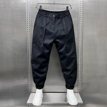 Elegante Herren Mélangehose