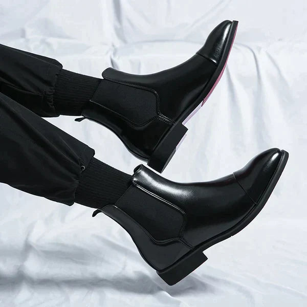 Norvielle Herren Stiefel Stil Lederschaft