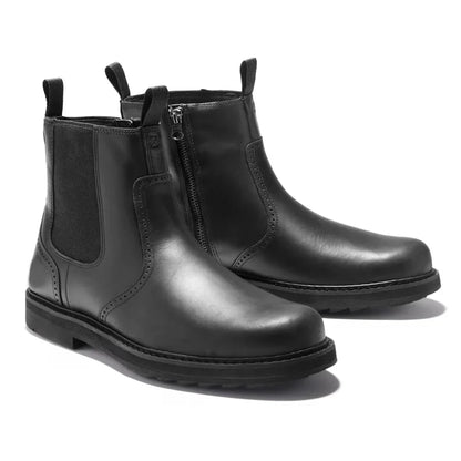 Herren Chelsea Boots Elastisch Pembroke