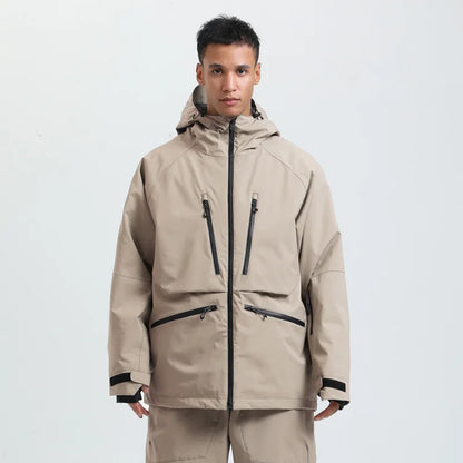 Unisex Skijacke Wintersport Funktionales Nylon