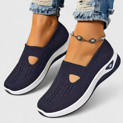 Damen Slip-On Sneaker Atmungsaktives Mesh