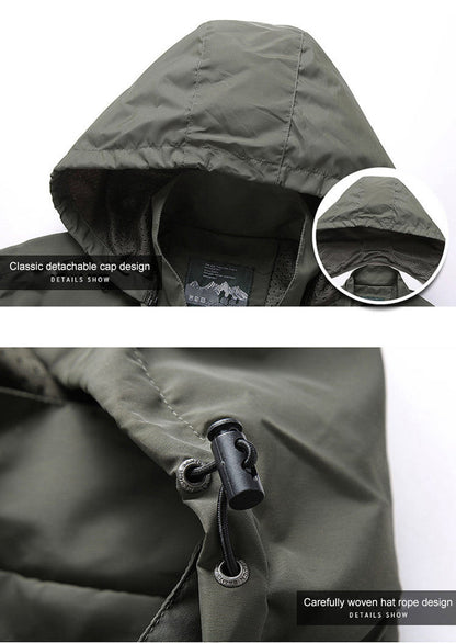 Herren Softshell-Jacke Regenfest