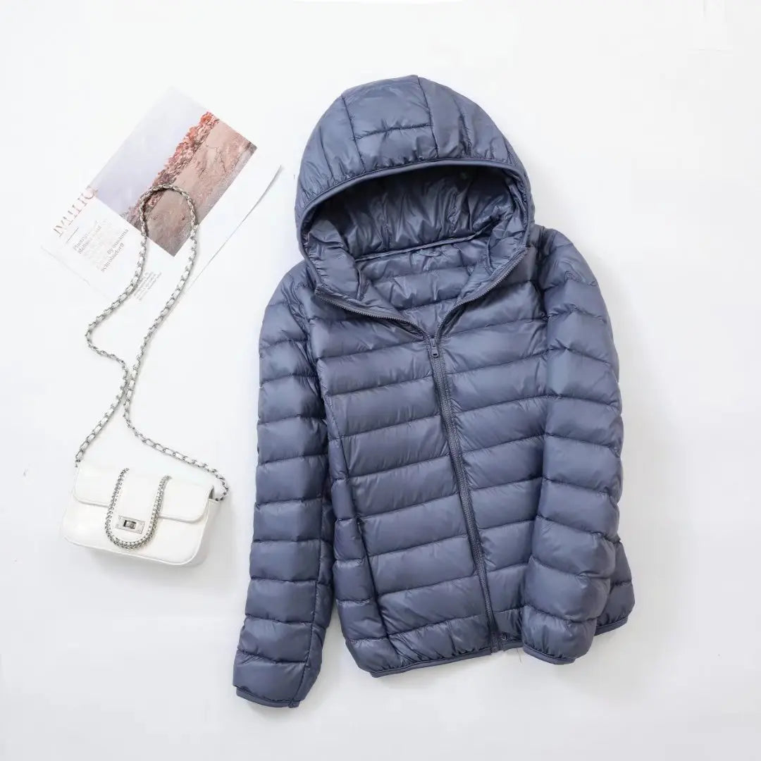 Norvielle Damen Daunenjacke Leicht Herbst Winter