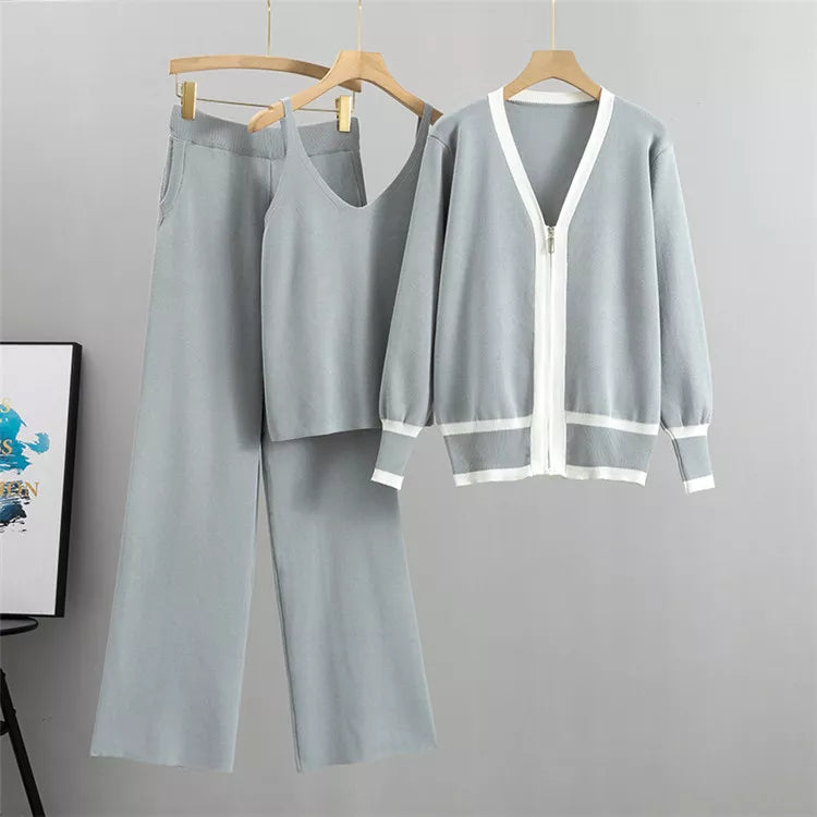 Damen Loungewear-Hosen-Set Weich - Norvielle