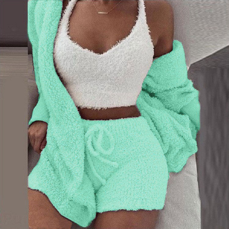 Damen 3-teiliges Set Warm und Chic