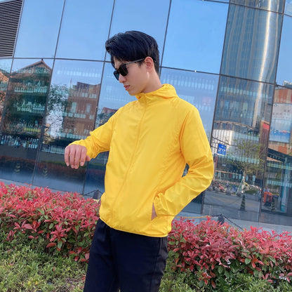 Herren Windbreaker Jacke Leicht Reißverschluss