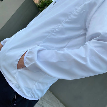 Herren Windbreaker Jacke Leicht Reißverschluss